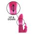 Dorcel Furious Rabbit - vibrator z rogom (roza) 