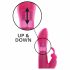 Dorcel Furious Rabbit - vibrator z rogom (roza) 