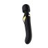 Dorcel Dual Orgasms Gold - polnilni masažni vibrator 2v1 (črn) 