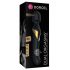 Dorcel Dual Orgasms Gold - polnilni masažni vibrator 2v1 (črn) 