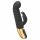 Dorcel G-stormer - akumulatorski vibrator z vrtljivo roko (črn) 