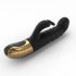 Dorcel G-stormer - akumulatorski vibrator z vrtljivo roko (črn) 