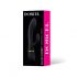 Dorcel Glam Rabbit - vibrator s paličico za polnjenje (črn) 