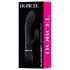 Dorcel Glam Rabbit - vibrator s paličico za polnjenje (črn) 