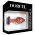 Dorcel Diamond Plug S - aluminijasti analni čep - majhen (rožnato zlata barva)