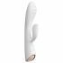 Dorcel Flexi Rabbit - grelni vibrator z stimulatorjem za klitoris (bela)