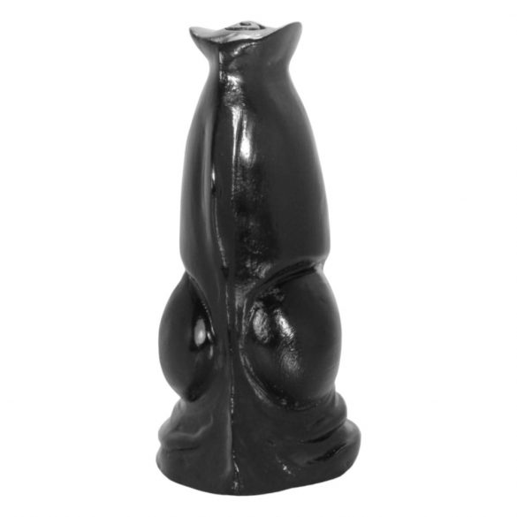 AnimHole Wolf - volčji penis dildo - 21cm (črn)