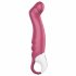 Satisfyer Petting Hippo - vodoodporni vibrator za polnjenje (magenta) 