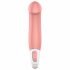 Satisfyer Master - vodoodporen vibrator z želodom na baterije (naravni)