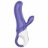 Satisfyer Magic Bunny - vodoodporen vibrator s paličico za polnjenje (modra) 