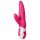 Satisfyer Mr. Rabbit - vodoodporen vibrator s paličico za polnjenje (roza) 