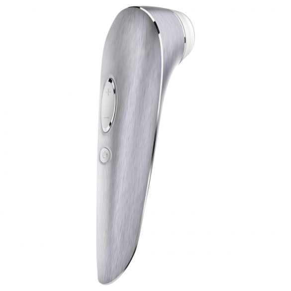 Satisfyer Luxury High Fashion - stimulator klitorisa z zračnimi valovi (srebrn)