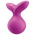 Satisfyer Viva la Vulva 3 - akumulatorski, vodoodporni vibrator za klitoris (vijolična)