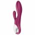 Satisfyer Heated Affair - vibrator s čepastimi ročicami, ki ga je mogoče ponovno napolniti, ogrevan (rdeč) 