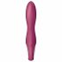 Satisfyer Heated Affair - vibrator s čepastimi ročicami, ki ga je mogoče ponovno napolniti, ogrevan (rdeč) 