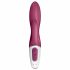 Satisfyer Heated Affair - vibrator s čepastimi ročicami, ki ga je mogoče ponovno napolniti, ogrevan (rdeč) 