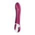 Satisfyer Big Heat - vibrator za G-točko z možnostjo polnjenja (rdeč) 