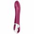 Satisfyer Big Heat - vibrator za G-točko z možnostjo polnjenja (rdeč) 