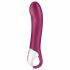 Satisfyer Big Heat - vibrator za G-točko z možnostjo polnjenja (rdeč) 