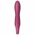 Satisfyer Big Heat - vibrator za G-točko z možnostjo polnjenja (rdeč) 