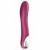 Satisfyer Big Heat - vibrator za G-točko z možnostjo polnjenja (rdeč) 