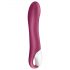 Satisfyer Big Heat - akumulatorski, grelni vibrator za točko G (rdeč)