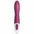 Satisfyer Big Heat - vibrator za G-točko z možnostjo polnjenja (rdeč) 