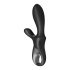 Satisfyer Heat Climax Plus - pametni, grelni analni vibrator z vzvodom (črn) 