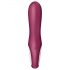 Satisfyer Hot Bunny - pametni vibrator z grelnim nastavkom za klitoris (rdeč)