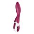 Satisfyer Heated Thrill - pametni ogrevani vibrator za polnjenje (rdeča) 