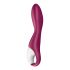 Satisfyer Heated Thrill - pametni ogrevani vibrator za polnjenje (rdeča) 