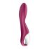 Satisfyer Heated Thrill - pametni ogrevani vibrator za polnjenje (rdeča) 