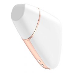   Satisfyer Love Triangle - pametni vodoodporni vibrator za klitoris z možnostjo polnjenja (bela)