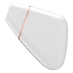   Satisfyer Love Triangle - pametni vodoodporni vibrator za klitoris z možnostjo polnjenja (bela)