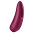 Satisfyer Curvy 1+ - pametni, vodoodporni klitorisni vibrator z možnostjo polnjenja (roza rdeča) 