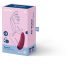 Satisfyer Curvy 1+ - pametni, vodoodporni klitorisni vibrator z možnostjo polnjenja (roza rdeča) 