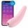 Satisfyer Curvy 2+ - pametni zračni stimulator za klitoris vibrator (roza)