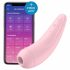 Satisfyer Curvy 2+ - pametni, vodoodporni klitorisni vibrator z možnostjo polnjenja (roza) 