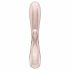 Satisfyer Hot Lover - pametni ogrevani vibrator za polnjenje (srebrn) 