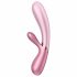 Satisfyer Hot Lover - pametni ogrevani vibrator za polnjenje (roza) 