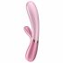 Satisfyer Hot Lover - pametni ogrevani vibrator za polnjenje (roza) 