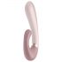 Satisfyer Heat Wave - pametni, grelni, ročni vibrator (bež)