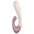 Satisfyer Heat Wave - pametni, grelni, ročni vibrator (bež)