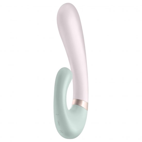 Satisfyer Heat Wave - pametni, grelni vibrator z vzvodom (meta) 