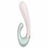 Satisfyer Heat Wave - pametni, grelni vibrator z vzvodom (meta) 