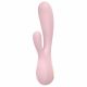 Satisfyer Mono Flex - pametni vodoodporni vibrator za polnjenje (svetlo roza) 