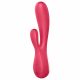 Satisfyer Mono Flex - pametni vodoodporni vibrator za polnjenje (rdeča) 