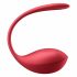 Satisfyer Shiny Petal - radijsko vibracijsko jajce (rdeče)