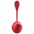 Satisfyer Shiny Petal - radijsko vibracijsko jajce (rdeče)