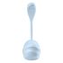 Satisfyer Smooth Petal - pametno vibracijsko jajce (modro) 